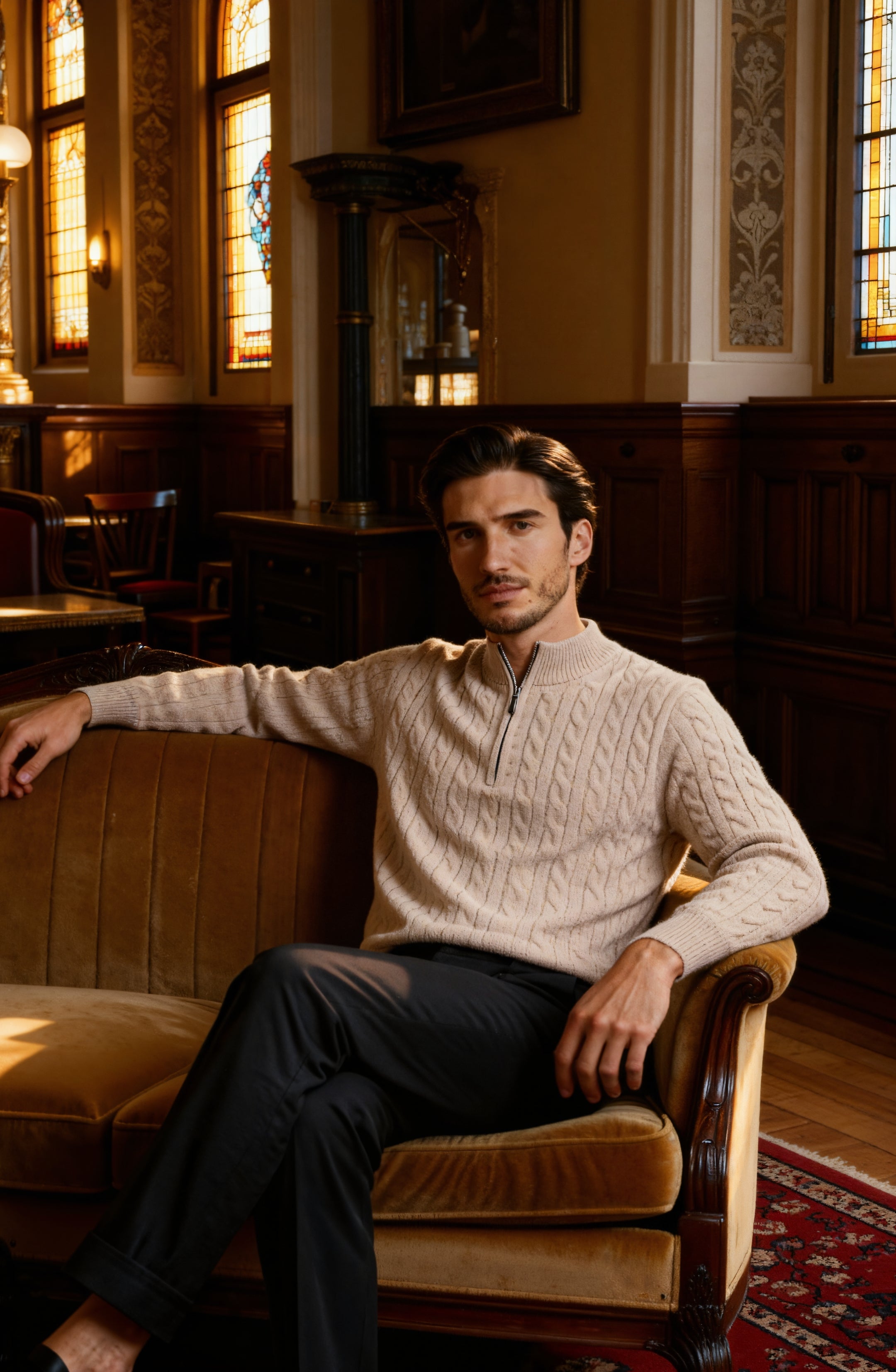 Harrington Half-Zip Jumper