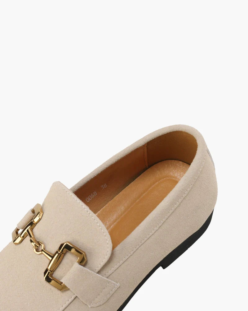 Luxury Suede Loafers - Old Money