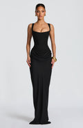 Cornelia Maxi Dress - Black Dress Babyboo Fashion Premium Exclusive Design