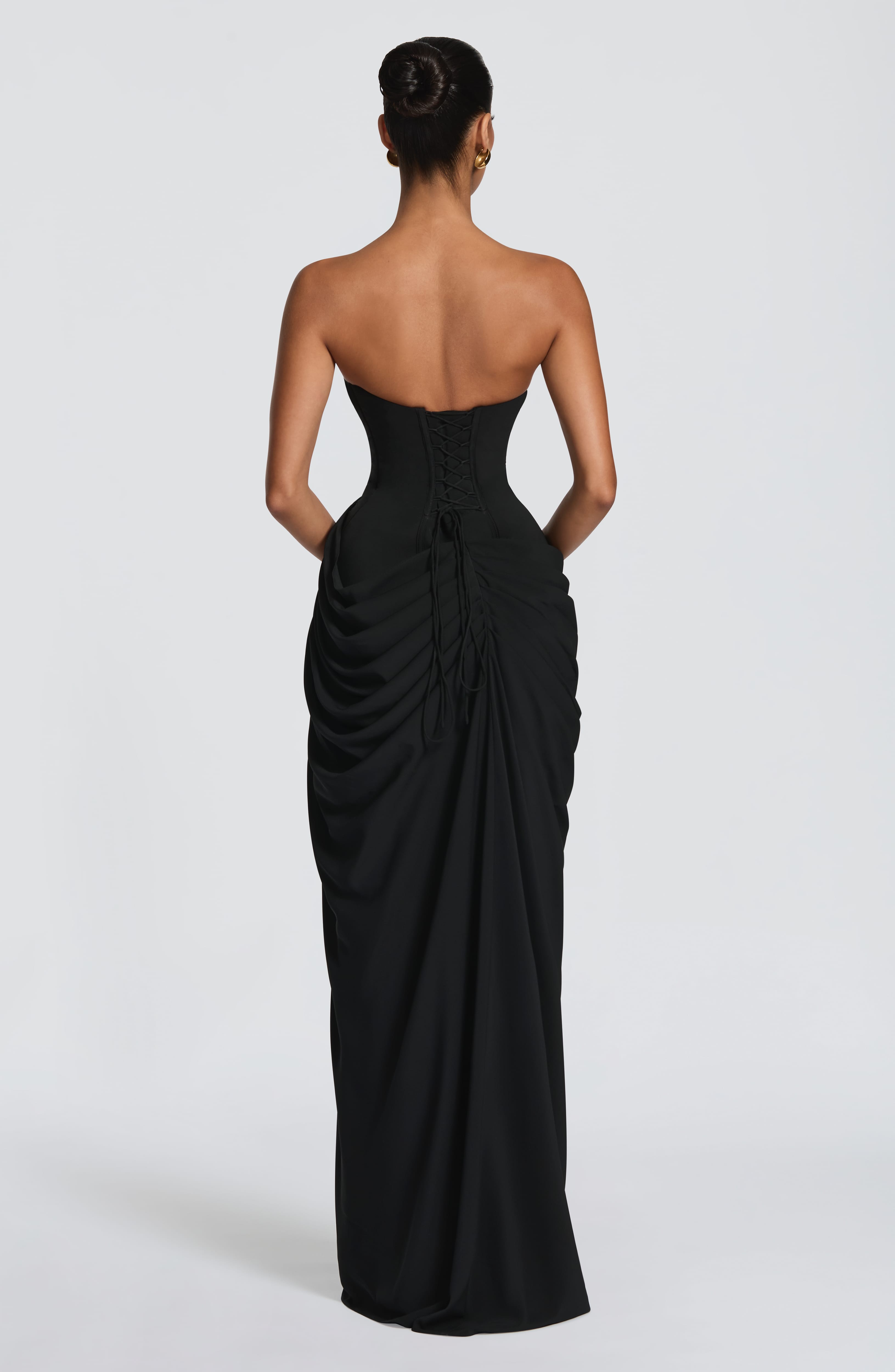 Cyra Maxi Dress - Black Dress Babyboo Fashion Premium Exclusive Design